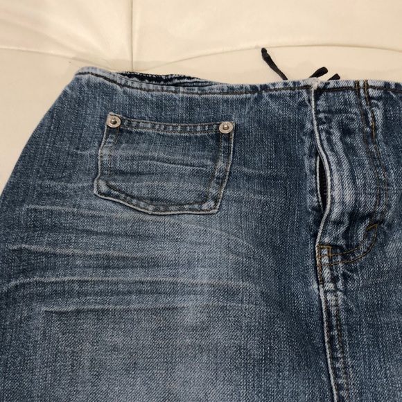 EUC A|C denim skirt - Picture 4 of 5